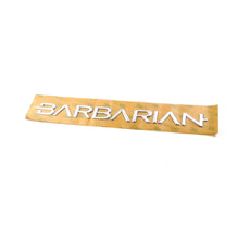 Mitsubishi L200 (S4) BARBARIAN Badge, Chrome