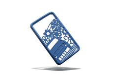 Genuine Renault 4 Large Lid for Center Console Storage Box -FloweR4 Blue