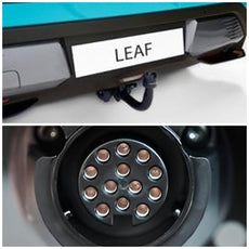 Genuine Nissan Leaf ZE2 Removable Towbar Pack - Towbar & 13 Pin Harness
