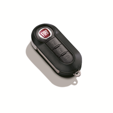 Genuine Fiat Key Cover, Piano Black x1