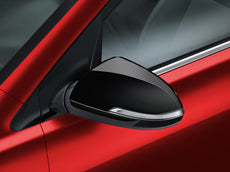 Genuine Kia Rio/Stonic Door Mirror Caps - Piano Black (Indicator Mirrors)