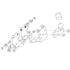 Genuine Nissan Townstar (XFX) - Towbar Flange - Position 2 (High)