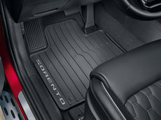 Genuine Kia Sorento (MQ4) Rubber Floor Mats All Weather - HEV PHEV