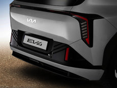 Genuine Kia EV4 Tailgate Side Trim – Brushed Aluminium