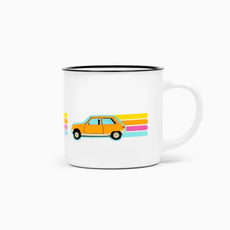 50 Years of Renault R5 Retro Ceramic Mug - 330 ml