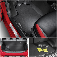 Kia Picanto Premium Floor & Boots Mats Bundle with First Aid Kit