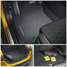 Kia XCEED Premium Floor & Boots Mats Bundle with First Aid Kit