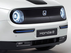 Bumper Mouldings - Black & Blue Accent - Honda e