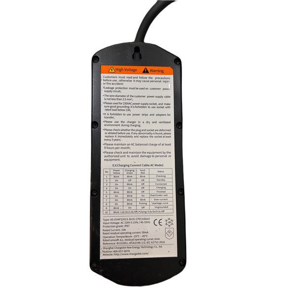 Genuine MG ICCB (In-Cable Control Box) EV Charger Cable Type 2 | 10905772