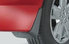 Mitsubishi Lancer Mudflap Set, Front (with side skirts)