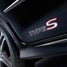 Honda Civic 3DR Type-S Emblem & Stickers