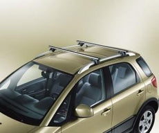 Fiat Sedici Roof Bars - vehicles with roof rails