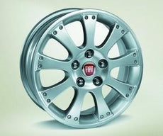 Fiat Sedici 16" Alloy Wheels Set, 9-Spoke