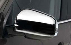 Mitsubishi ASX Door Mirror Covers, Chrome - w/o side indicators