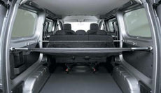 Nissan NV200 System Bars for multi partition net