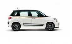 Fiat 500L Sticker, Italian Flag