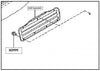 Nissan Micra (K11E) Trim Clip, Tailgate