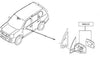 Nissan X-Trail (T31) Mirror Assy-Door LH