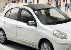 Nissan Micra (K13K) Wind Deflectors, Front Set 2010-2016