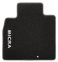 Nissan Micra (K13K) Velour Mats, White RHD 2013-2016