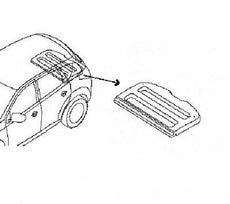 Nissan Qashqai (J10E) Finisher-Rear Parcel Shelf