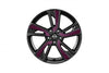 Nissan Juke Purple Laminate Alloy Wheel Inserts from chassis #147869