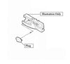 Alfa Romeo 159 Interior Door Handle Plug LH, Rear - Black