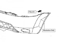 Nissan Murano (Z50) Clip, Front Bumper