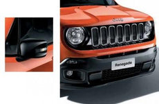 Jeep Renegade Mirror Caps & Front Grill Kit in Piano Black