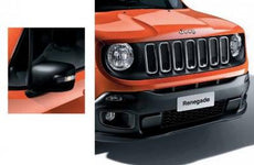 Jeep Renegade Mirror Caps & Front Grill Kit in Matt Black