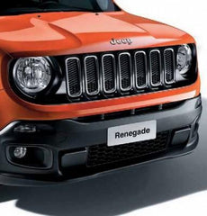 Jeep Renegade Front Grill, Piano Black