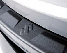 Suzuki SX4 S-Cross Rear Bumper Load Area Protector, Black