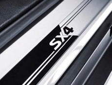 Suzuki SX4 S-Cross Door Sill Trim Set, Two-Tone