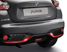 Nissan Juke Red (NAH) Front & Rear Lower Bumper Finishers