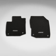 Honda Civic Elegance Carpet Mats, Black/Grey Binding RHD 2013-2015