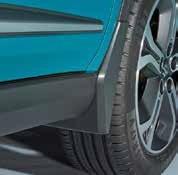 Suzuki Vitara Front Mudflap Set, Rigid Moulded