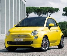 Fiat 500 Front Bumper Spoiler 2008-2015