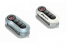 Fiat Key Cover Kit - Light Blue & Pastel White