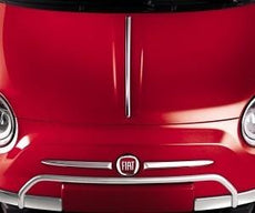 Fiat 500 Chrome A-Bar 2008-2015