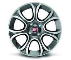 Fiat Punto 16" Alloy Wheels Set, 7-Spoke