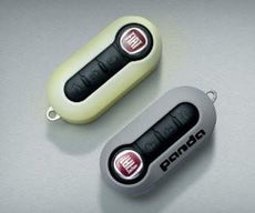 Fiat Panda Key Covers, Glow in the Dark + Sand Colour