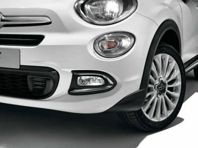 Fiat 500X Fog-Light Frames, Bright Chromed