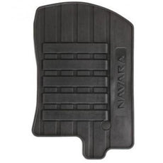 Nissan Navara (D40M) Rubber Mats Front & Rear RHD 2010-2015