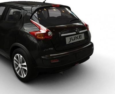 Nissan Juke (F15E) Trunk Handle Finishers, Glossy White 2010-2014
