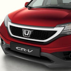 Honda CR-V Front Grille, Matte Silver 2013-2014