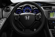 Honda Civic Steering Wheel Decoration (Shiny Black)