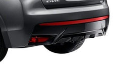 Honda Civic 5DR Rear Bumper Garnish, Rally Red