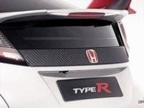 Honda Civic Type-R Carbon Fibre Tailgate Decoration 2015-2016