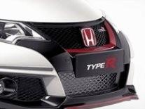 Honda Civic Front Grille Garnish, Rally Red