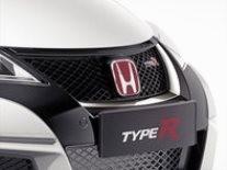 Honda Civic Type-R Front Grille Garnish, Chrome 2015-2016